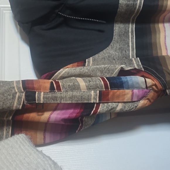 Burton Prowess Snowboard Ski Jacket Coat Baja Mija Stripe Black NWOT Large L - Picture 14 of 14